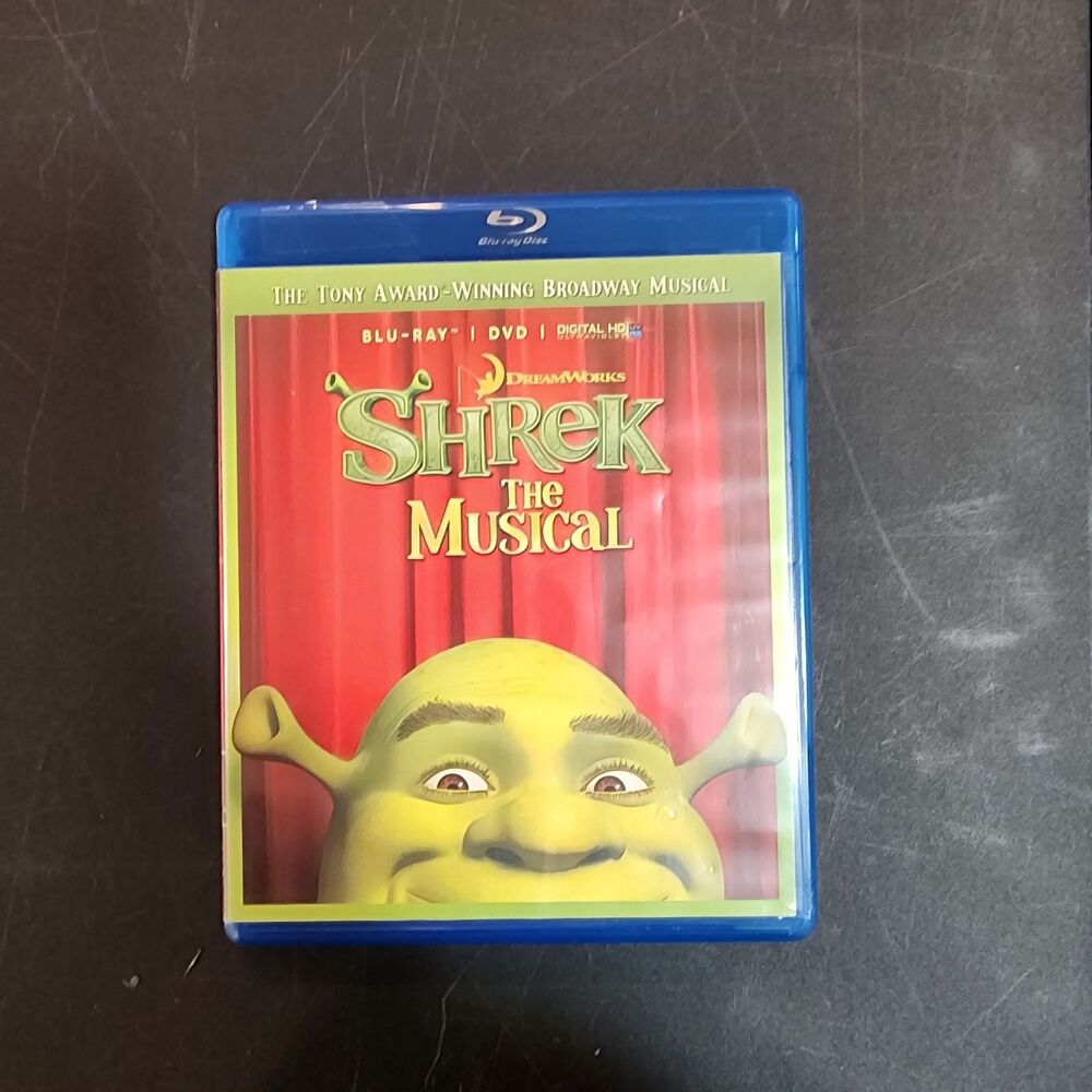 Shrek The Musical Blu-ray Disc Plus DVD Broadway Musical